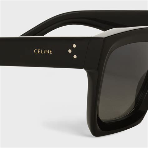 55mm polarized square sunglasses celine|SQUARE S130 SUNGLASSES IN ACETATE WITH POLARIZED .